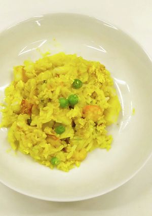 ホッとクックでスパイスカレーチャーハン-レシピのメイン写真