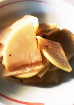 大根の醤油甘酢漬け-レシピのメイン写真