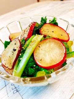 ラディッシュのサラダ☆レモンわさび醤油-レシピのメイン写真