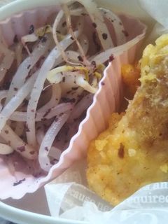 ハラール給食☆もやしのゆかりあえ-レシピのメイン写真