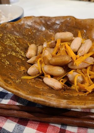 生落花生とにんじんのきんぴら-レシピのメイン写真