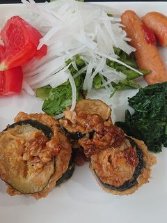 ☆ズッキーニのはさみ焼き♪お弁当☆ランチ-レシピのメイン写真