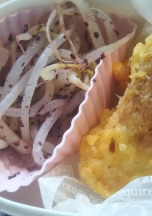 ハラール給食☆ちくわの紅葉揚げ-レシピのメイン写真