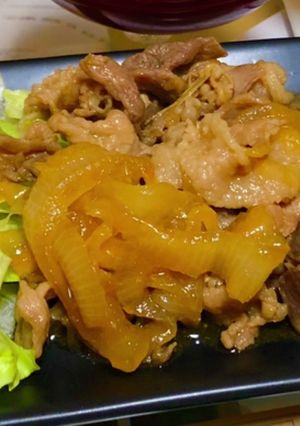 簡単おいしい！玉ねぎたっぷり豚の生姜焼き-レシピのメイン写真