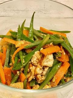 モロッコインゲンの和え物-レシピのメイン写真