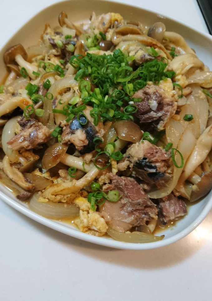 簡単！主役級♪サバ缶の卵とじ☆栄養満点☆-レシピのメイン写真