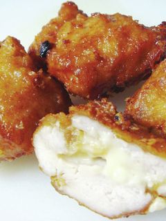 チーズ入り鶏むね肉唐揚げ-レシピのメイン写真