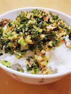 大根の葉と四種のふりかけ-レシピのメイン写真