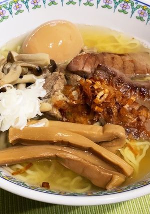 仙台牛タンラーメン-レシピのメイン写真