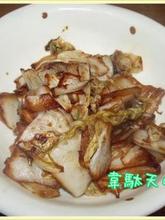 ご飯がススム!美味♪白菜漬物炒め-レシピのメイン写真