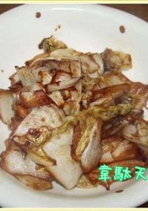 ご飯がススム！美味♪白菜漬物炒め-レシピのメイン写真