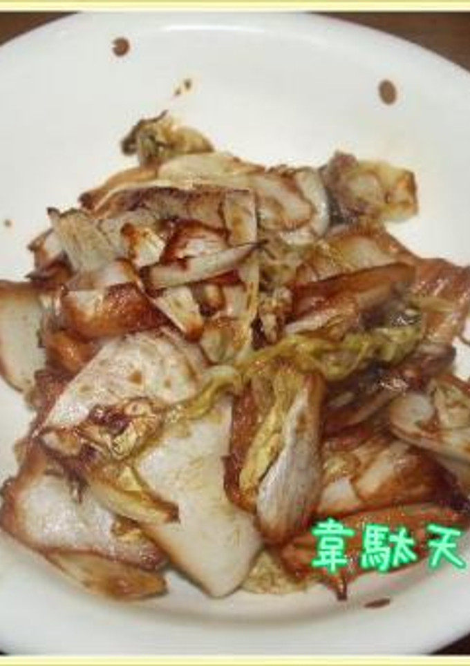 ご飯がススム！美味♪白菜漬物炒め-レシピのメイン写真