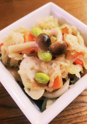 切り干し大根とちくわの煮物-レシピのメイン写真