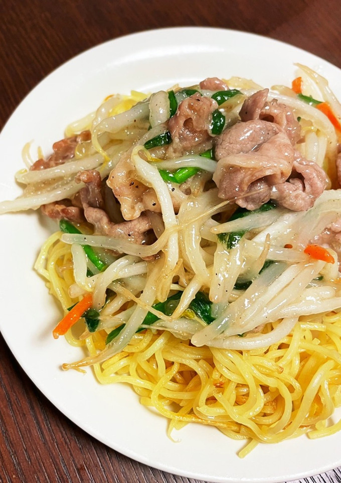 【簡単】あんかけ焼きそば-レシピのメイン写真