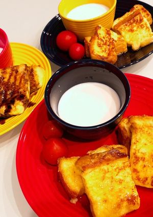 一晩おいたフレンチトースト♪-レシピのメイン写真