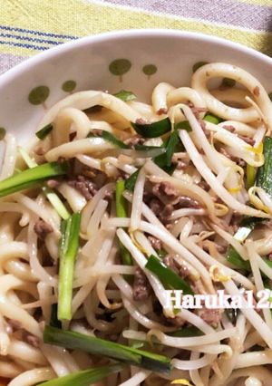 ごま油香る焼うどん-レシピのメイン写真