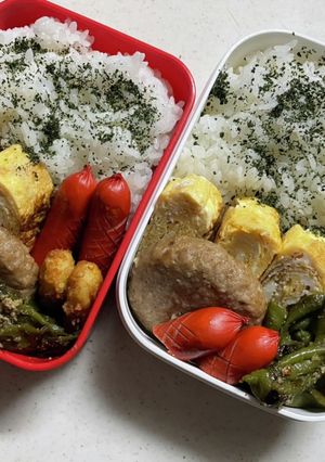 学生弁当（2021.8.24）-レシピのメイン写真