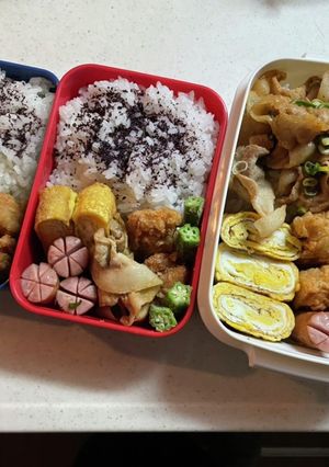 学生弁当（2021.9.1）-レシピのメイン写真