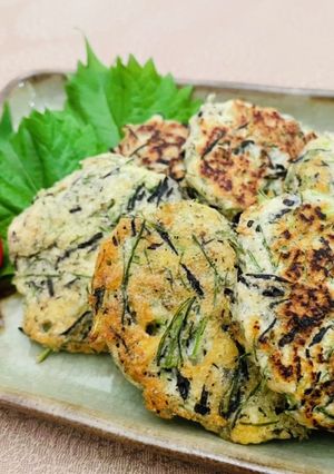 栄養満点♡ダブルひじきの山芋焼き-レシピのメイン写真