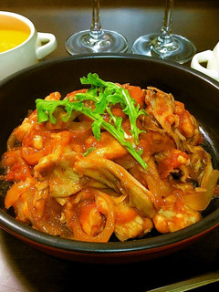 鶏胸肉と舞茸の簡単トマト煮♪-レシピのメイン写真