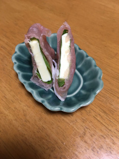 簡単!大葉とチーズの生ハム巻きおつまみ!-レシピのメイン写真