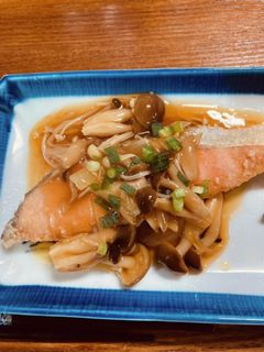 鮭のキノコあんかけ-レシピのメイン写真