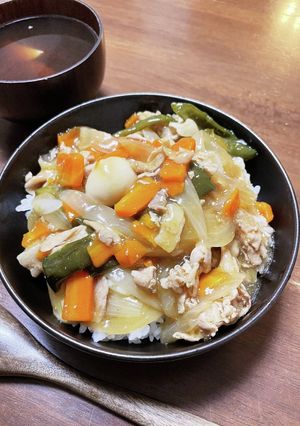 具だくさん！簡単中華丼-レシピのメイン写真
