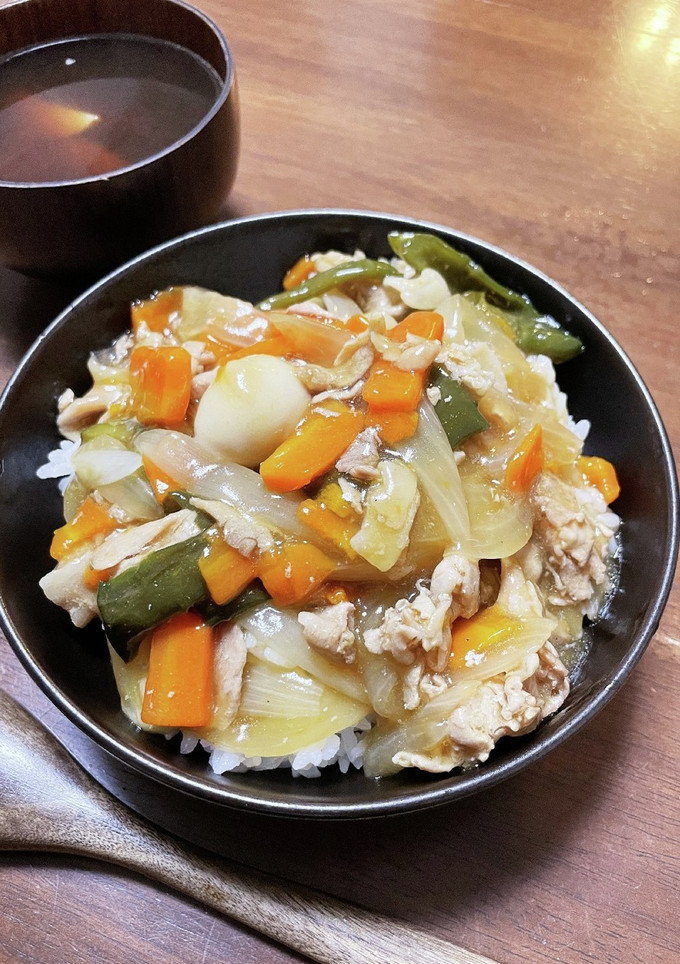 具だくさん！簡単中華丼-レシピのメイン写真