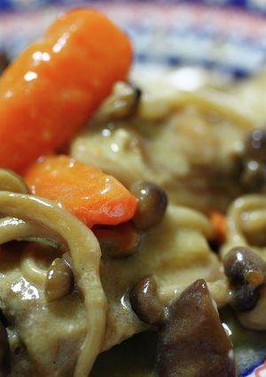 チキンとキノコのクリーム煮-レシピのメイン写真