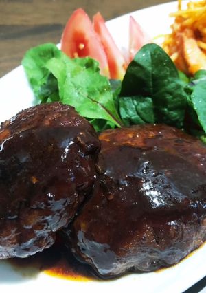 ヘルシー フワフワ【豆腐ハンバーグ】-レシピのメイン写真