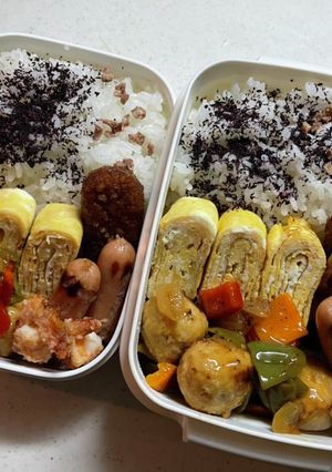 学生弁当（2021.9.17）-レシピのメイン写真