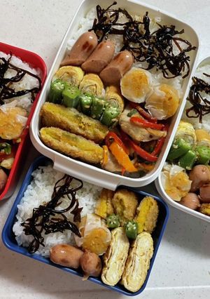 学生弁当（2021.9.22）-レシピのメイン写真