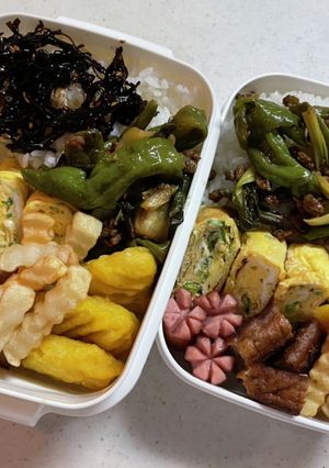 学生弁当（2021.9.27）-レシピのメイン写真