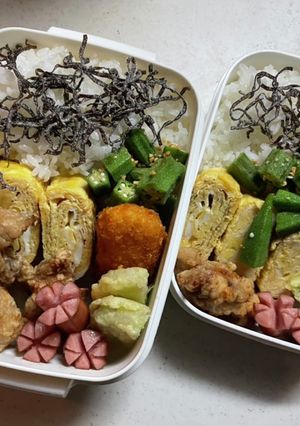 学生弁当（2021.9.29）-レシピのメイン写真
