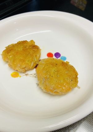 離乳食後期　シラスとじゃがいものおやき-レシピのメイン写真