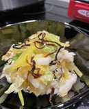 【白菜と塩昆布】即席漬物たくあんポリポリ