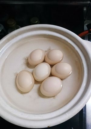 土鍋で味付け卵〜♪♪♪-レシピのメイン写真