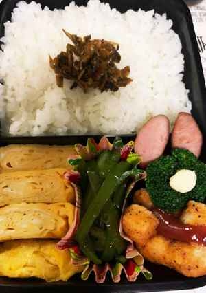 糖尿旦那卵焼き弁当-レシピのメイン写真