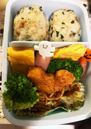 次男のおむすび弁当-レシピのメイン写真