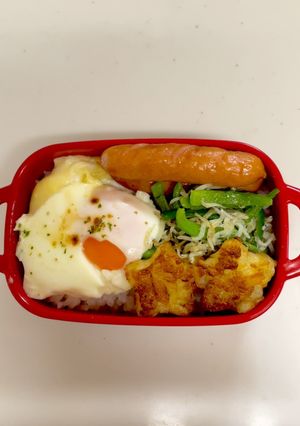 いつもの手抜き弁当-レシピのメイン写真