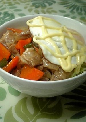 おいし～❤簡単！ロコモコ風丼✿-レシピのメイン写真