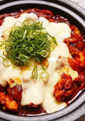ご飯がとまらない!!旨辛チーズブルダック-レシピのメイン写真