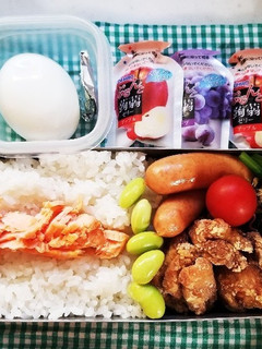 から揚げ弁当(10.23)-レシピのメイン写真