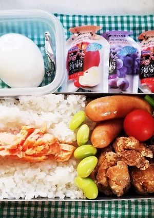 から揚げ弁当(10.23)-レシピのメイン写真