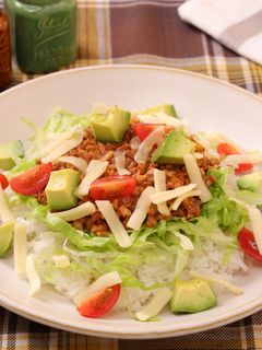 大豆ミートタコライス-レシピのメイン写真