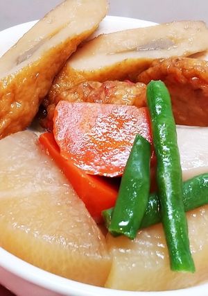 練り物いっぱい☆おでん風煮物☆-レシピのメイン写真