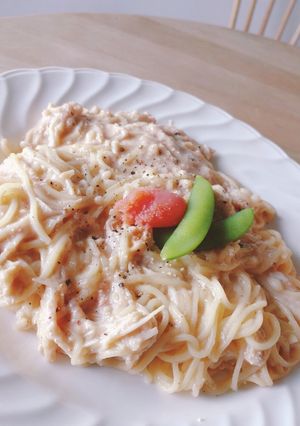 お弁当☆明太子クリームパスタ☆ダイエット-レシピのメイン写真
