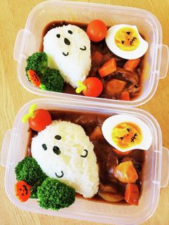 ハロウィン☆ビーフシチュー弁当-レシピのメイン写真