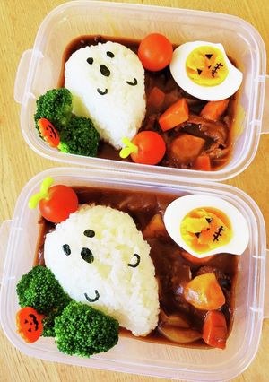 ハロウィン☆ビーフシチュー弁当-レシピのメイン写真