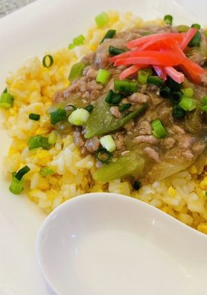 コリコリ食感！？あんかけ卵チャーハン-レシピのメイン写真